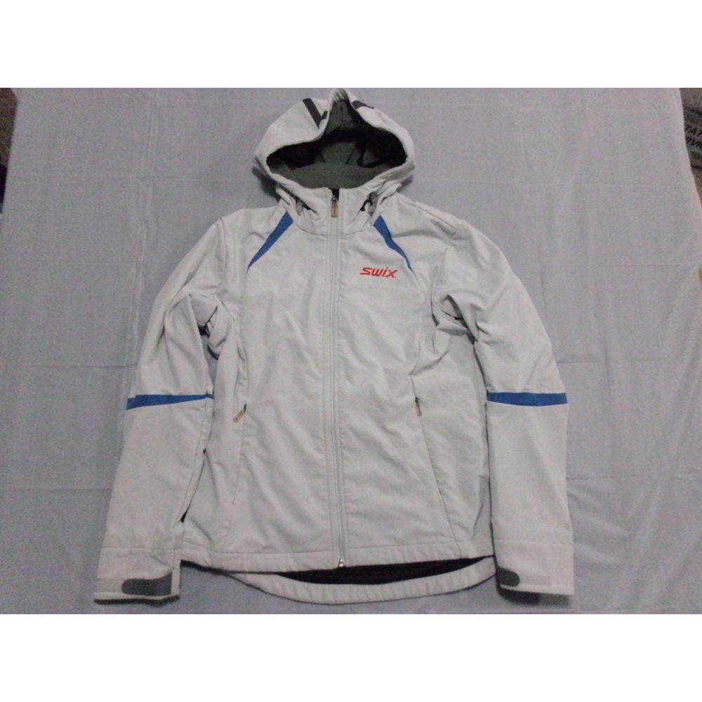 Swix  Focus Softshell Jacket Women's Large Gray Ski Winter Full-Zip